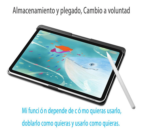 Imagen 2 de 8 de Teclado Mágico Giratorio Para iPad Pro 12.9 5º 4º 3º