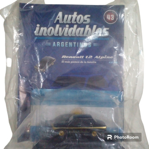 Revista  Auto Inolvidable N 43 Renault 12 Alpine 1 Ktabllee