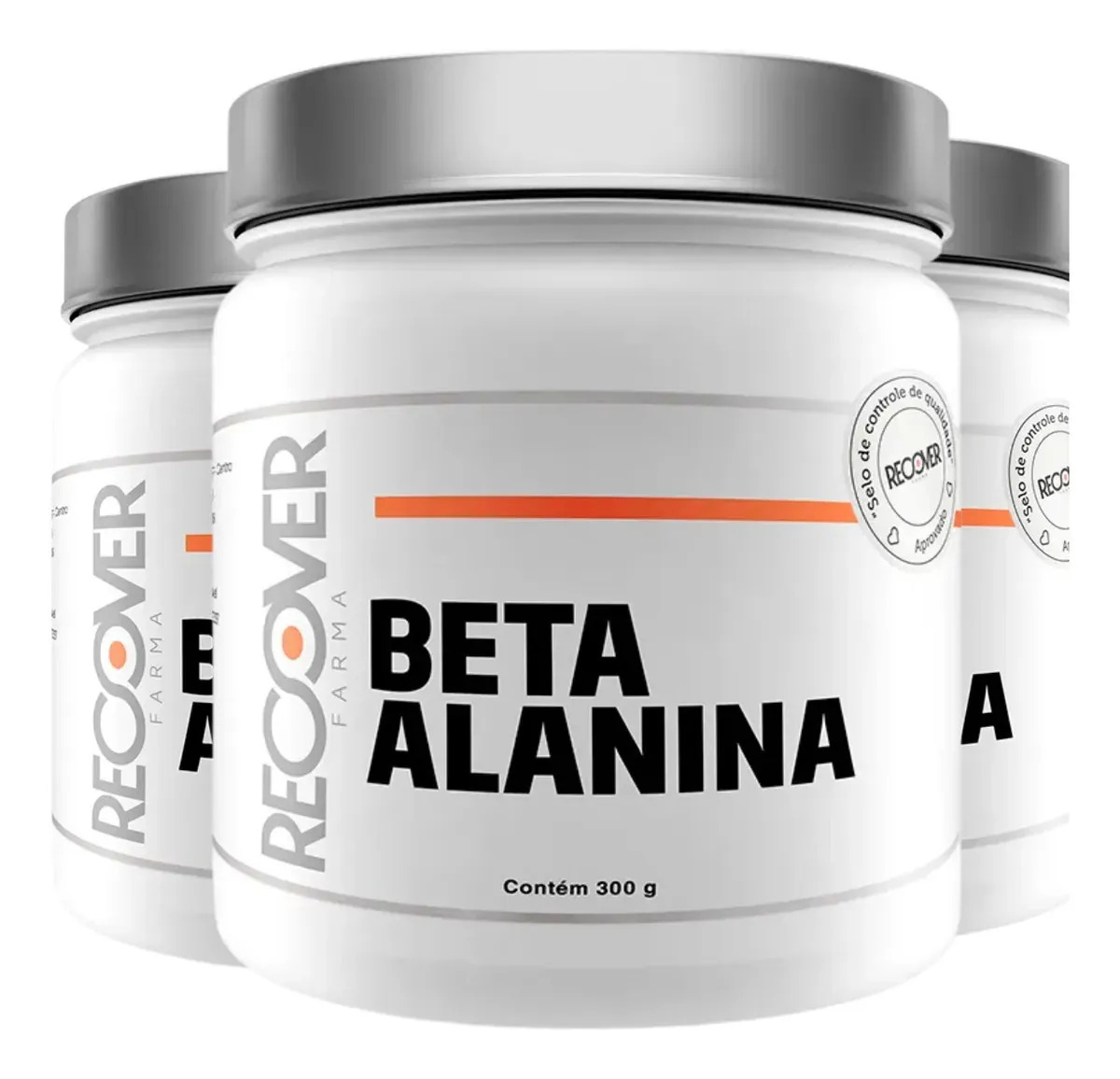 Kit 3x Beta Alanina Natural 900g