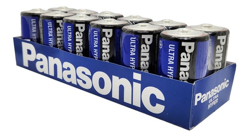 Pilas Grande Tipo D Carbon Zinc Panasonic Charola Pack X 24