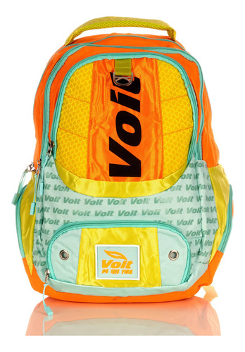 Mochila Urbana Atmpacks 9237-o Color Naranja Diseño Sport 20l