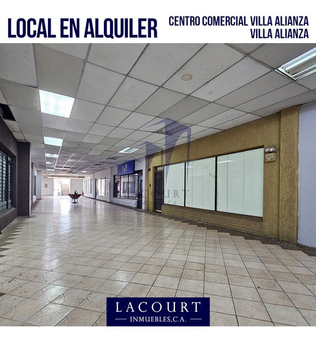 En Alquiler. Local Comercial Con Seguridad Ubicado En El C.c. Villa Alianza - Urb. Villa Alianza #aa