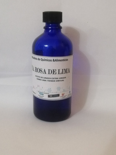 Aceite De Linaza Extra Virgen  Frasco X 1 Lt.