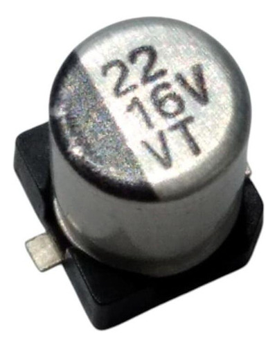 Capacitor Eletrolitico Smd 22uf 16v Caneca: 4x5,4mm