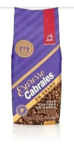 Cafe Cabrales En Grano Tostado Premium 500g