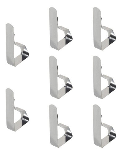 Clips 8pcs Clips De Falda De Acero Inoxidable Soporte Para