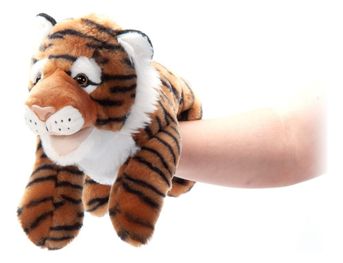 Peluche Marioneta Mano Tigre The Petting Zoo 40 Cm Color