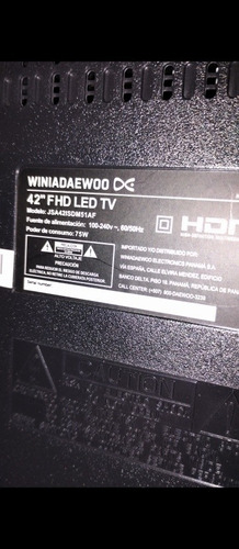 Imagen 5 de 8 de Televisor Daewoo Smart Tv 42 Pulgadas