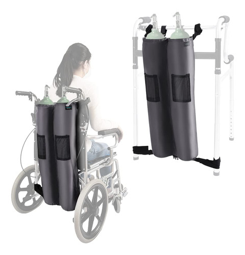 Oxygen - Soporte De Mochila Para Silla De Ruedas, Portabicic