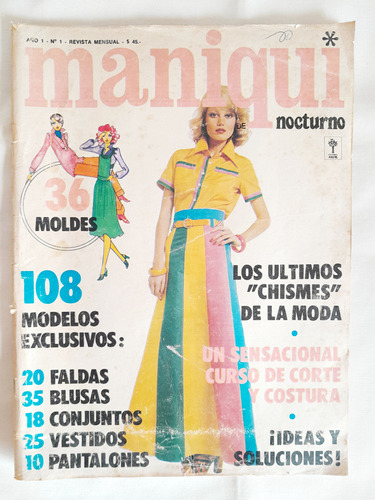 Revista Maniqui (nocturno) Año 1 Numero 1