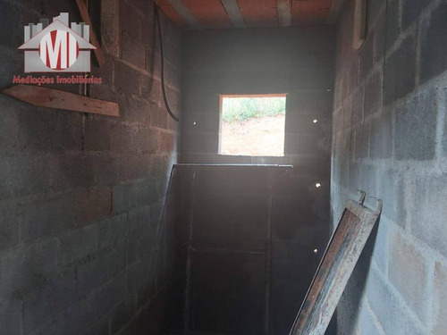 Linda Chácara Em Construção, Com 3 Dormitórios, Pomar, Bem Localizada, À Venda, 4500 M² Por R$ 390.000 - Rural - Pedra Bela/sp - Ch0873