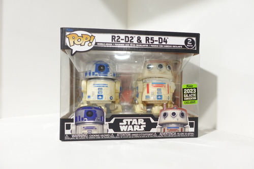 Funko Pop! Star Wars - R2-d2 Y R5-d4 2 Pack 2023 Exclusivo