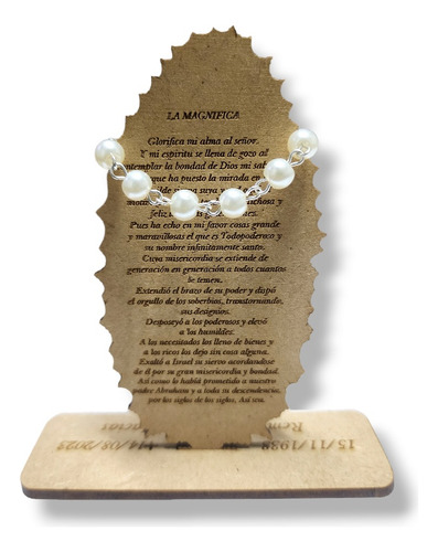 Recuerdos De Mdf Virgen María 15 Cm (24 Piezas)