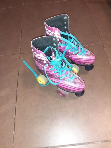 Imagen 1 de 4 de Patines Soy Luna Originales Con Casco De Regalo Talle 36