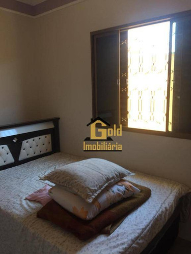 Casa Com 2 Dormitórios À Venda, 126 M² Por R$ 250.000 - Campos Elíseos - Ribeirão Preto/sp - Ca0756