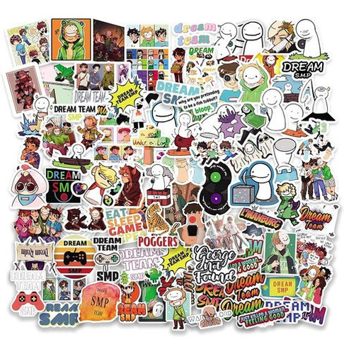Dream Smp Stickers 103pcs Divertidos Y Duraderos Dibujo...