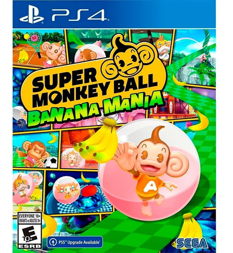 Super Monkey Ball Banana Mania Ps4 Juego Físico Original