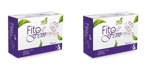 Fitofem X 2 Unidades - Cuidado Femenino Menopausia 60 Caps