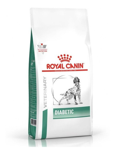 Imagen 2 de 2 de Alimento Royal Canin Veterinary Diet Canine Diabetic para perro adulto todos los tamaños sabor mix en bolsa de 10 kg