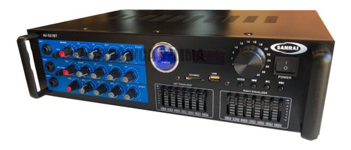 Consola Amplificador Usb Sd Mic 600w Potenciada