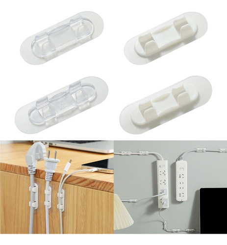 (t-s) Cord Wire Organizer Clip Tie Fixer Fixer Fixer Holder