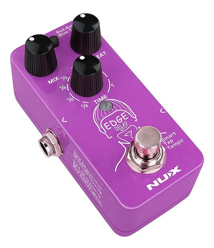 Pedal De Efectos De Guitarra Edge Delay Con Retardo Digital