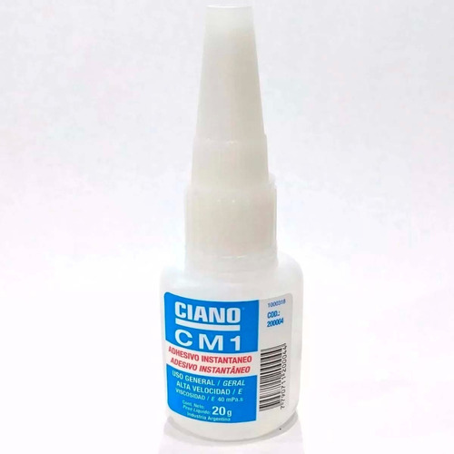 Adhesivo Cianoacrilato  Ciano Cm1 20 Grs. (loctite 495)