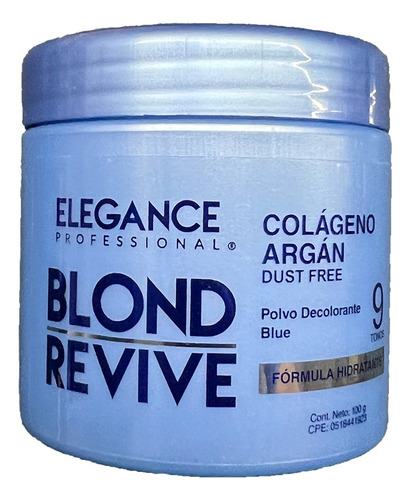 Decolorante Elegance 100 Gr Revive Black&white