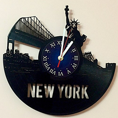 Nueva York - Nueva York - ***** Vinilo Del Arte Del Reloj De