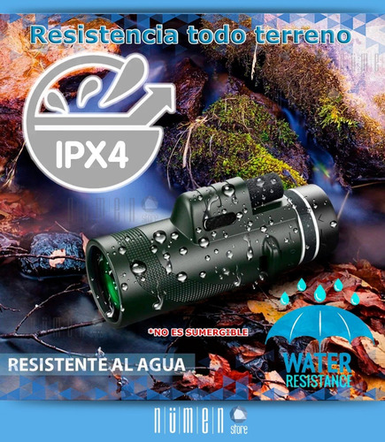 Imagen 3 de 10 de Telescopio Monocular Portatil Visor Potente Largo Alcance At