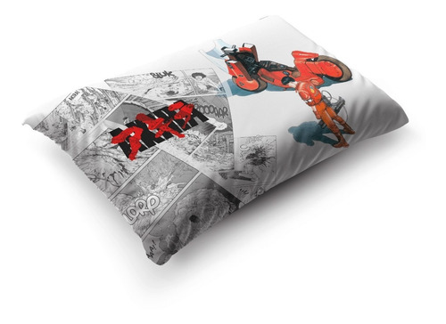 Imagen 3 de 5 de Funda De Almohada Akira 70x45cm Doble Estampado Vudú Love