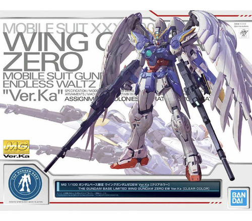 Bandai Mg Gundam Wing Zero Ew Ver Ka. (clear Color)