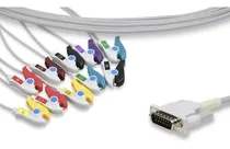 Comprar Cabo De Ecg 10 Vias Compatível Com Bionet\u002F Philips