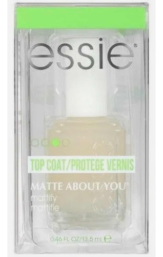 Esmalte Protector De Uñas, Essie Top Coat Matte About You