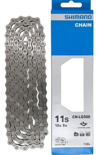 Corrente Shimano Cues Cn-lg500 138l 11v Link Glide Quicklink