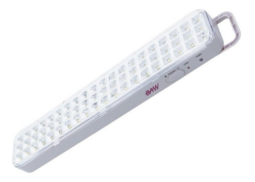 Imagen 2 de 2 de Luz de emergencia BAW LLEDE60M con batería recargable 6 W 220V blanca