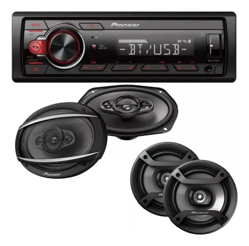 Autoradio Pioneer MVH-S215BT - Negro