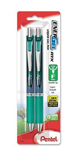 Pentel Energel Rtx Retráctil Gel Pluma De Tinta, (0,5 Mm), D