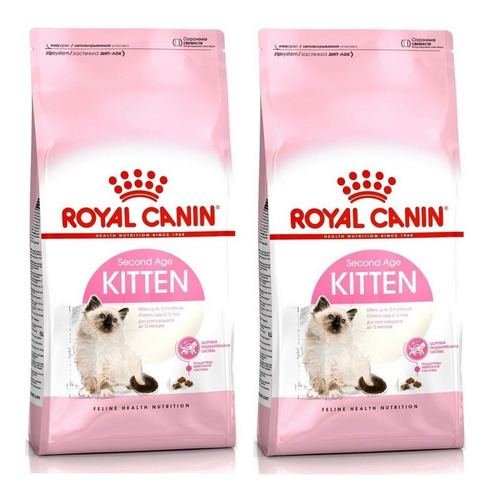 Kit 2 Unidades Royal Canin Ração Para Gatos Filhotes 4kg