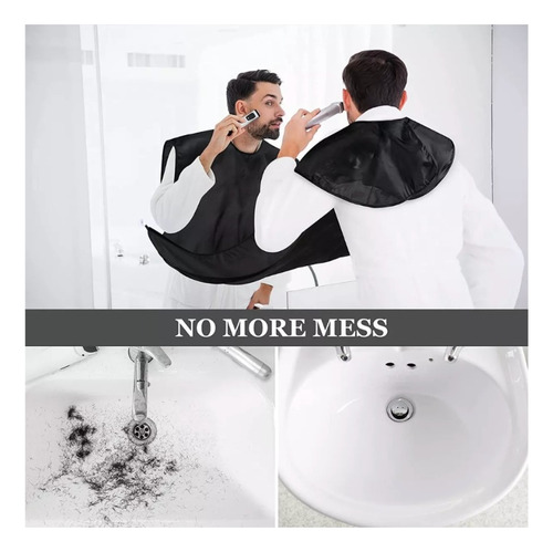 Pack 6 Capa Delantal Para Corte De Barba Afeitado Afeitar