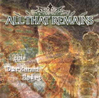 All That Remains - This Darkened Heart Cd Metal P78