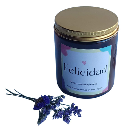 Velas Aromatizantes En Cera Vegetal 200gr