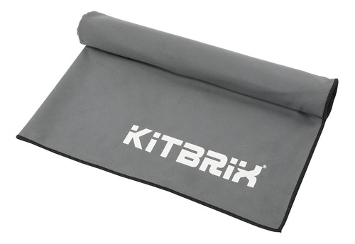 Kitbrix Toalla Deportiva De Microfibra Grande  Ligera Absorb