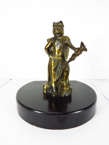 Deus Mercúrio Escultura Em Bronze E Mármore Mitologia Grega