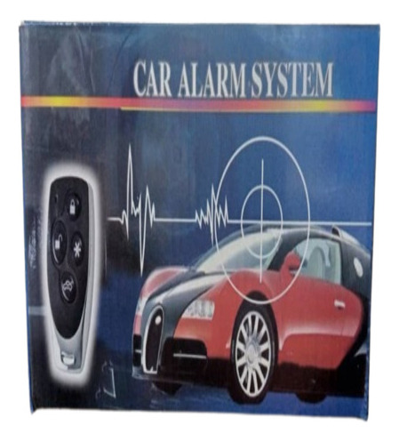 Alarma De Carro Corta Corriente Anti Escáner Sirena 2 Llaves