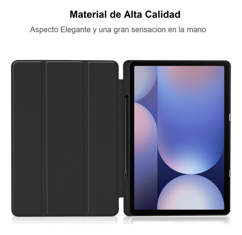 Funda + Lapiz Samsung Tab S10 Plus 12.4 Sm-x820 X826 Case