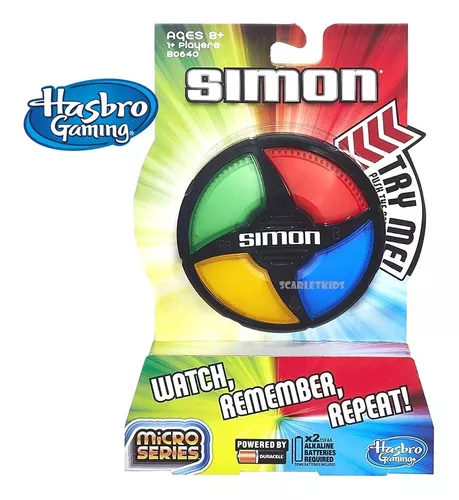Simon Micro Series Hasbro Original Hasbro Gaming Clasic