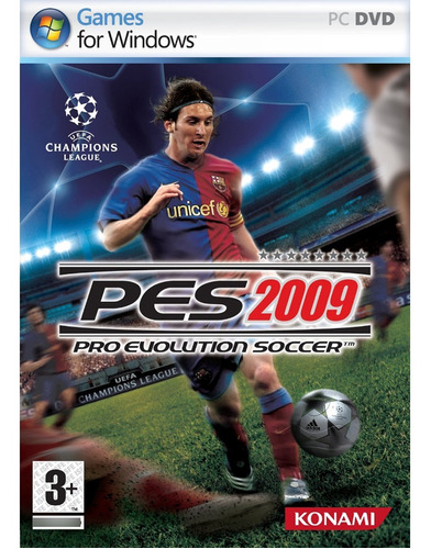 Pro Evolution Soccer Pes 2009 - Nuevo- Físico- Pc Game