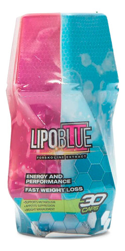 Kit 2 Frascos Lipo Blue- 30 Caps Sabor Sin sabor