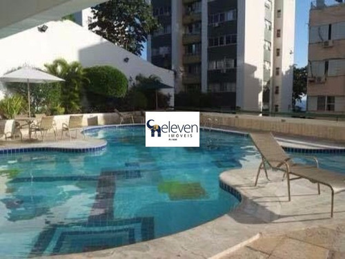 Imagem 1 de 18 de Apartamento Duplex Porteira Fechada Para Venda Ondina, Salvador, 2 Dormitórios, 1 Sala, 1 Banheiro, 1 Vaga, 96 M². - Ag0920 - 4901015